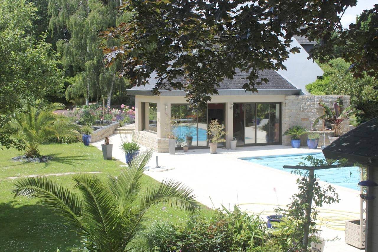 Chambre d’hôte pour 4 personnes avec jacuzzi in Gouesnach, Côte de Cornouaille