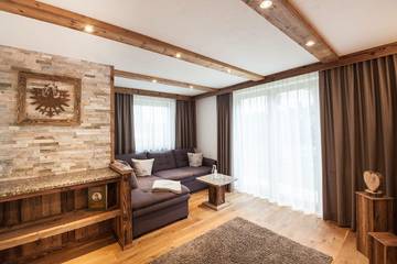 Chalet für 4 Personen, mit Garten und Terrasse, mit Haustier in Leutaschklamm