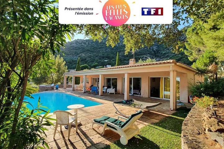 Vakantiehuis voor 12 personen, met balkon en tuin in Le Lavandou