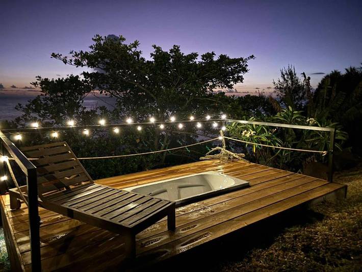 Tente pour 2 personnes, avec jardin et vue sur l' Île de la Réunion - 3