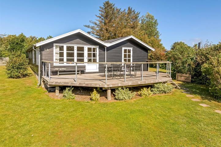 Ferieudlejning for 6 personer, med terrasse og jacuzzi, husdyr tilladt i Struer