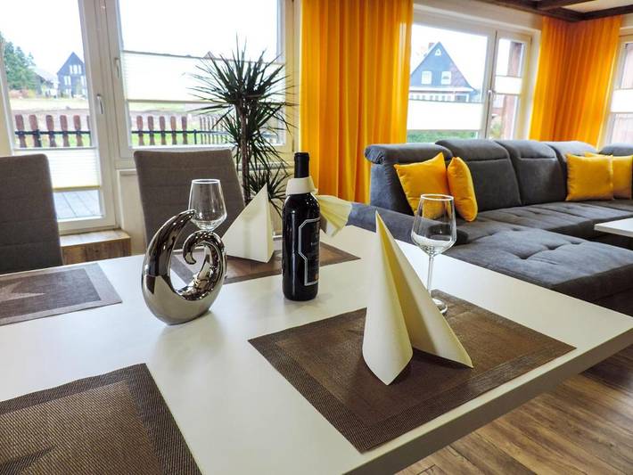 Gîte pour 4 personnes, avec jardin ainsi que balcon et vue à Tanne - 3