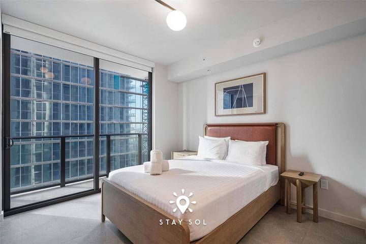 Studio voor 2 personen, met zwembad en terras in Miami