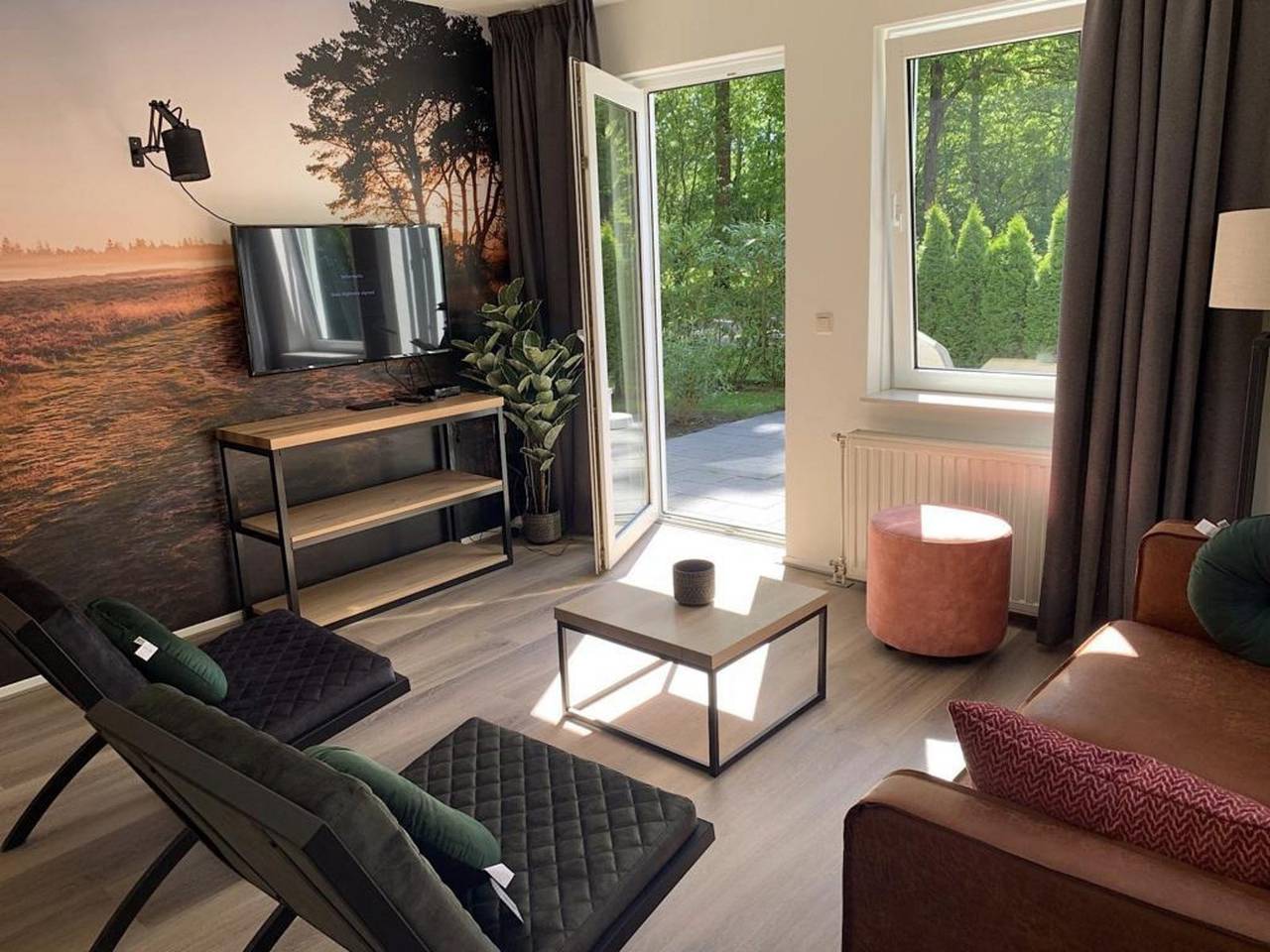 Geräumiges Vier-Personen-Ferienhaus in einem Ferienpark in Westerbork in Drenthe
