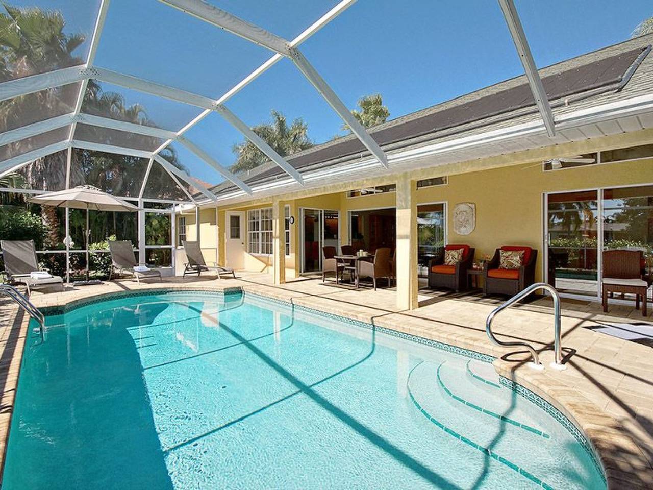 Ferienvilla "Villa Chiara" mit eigenem Pool in Cabo Coral, Southwest Florida