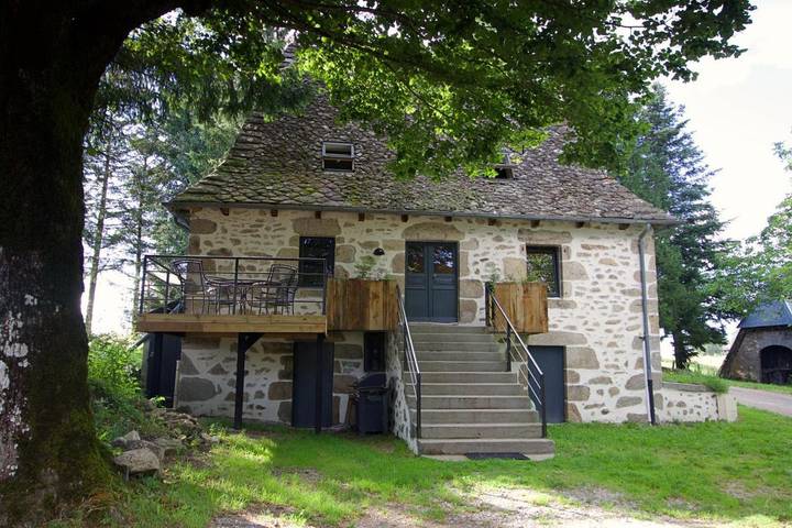 Maison de vacances pour 5 personnes, avec vue et jardin