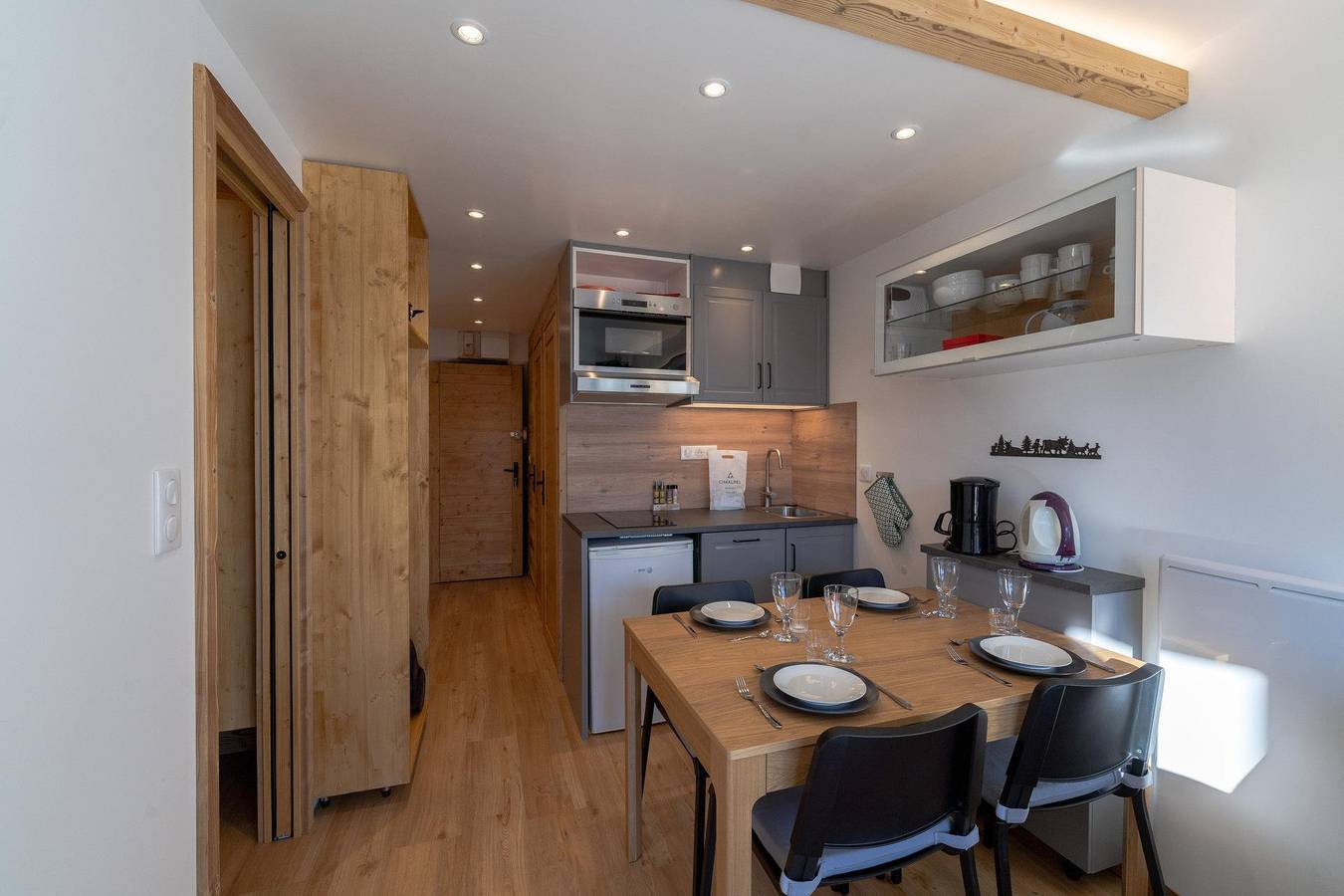 Chalet pour 4 Personnes dans Saint-Martin-de-Belleville, Parc National de la Vanoise