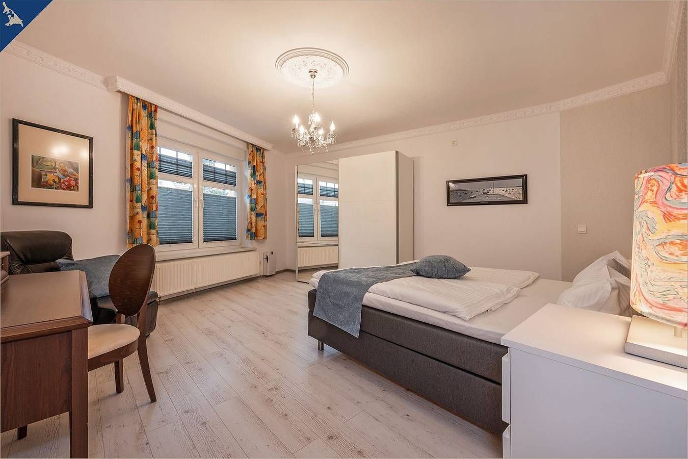 Appartement entier, Appartement de vacances pour 7 personnes avec balcon in Drei Kaiserbäder, Ahlbeck