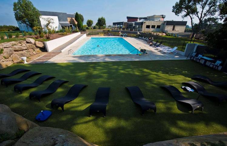 Hôtel pour 4 personnes, avec jardin et piscine, animaux acceptés dans Golf de Saint-Samson - 3