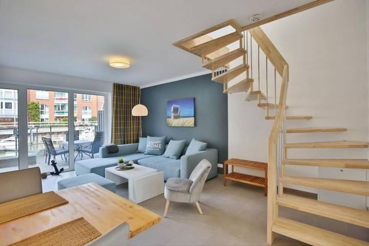 Ferienhaus mit Meerblick für 6 Personen, mit Terrasse und Sauna in Cuxhaven (Stadt)
