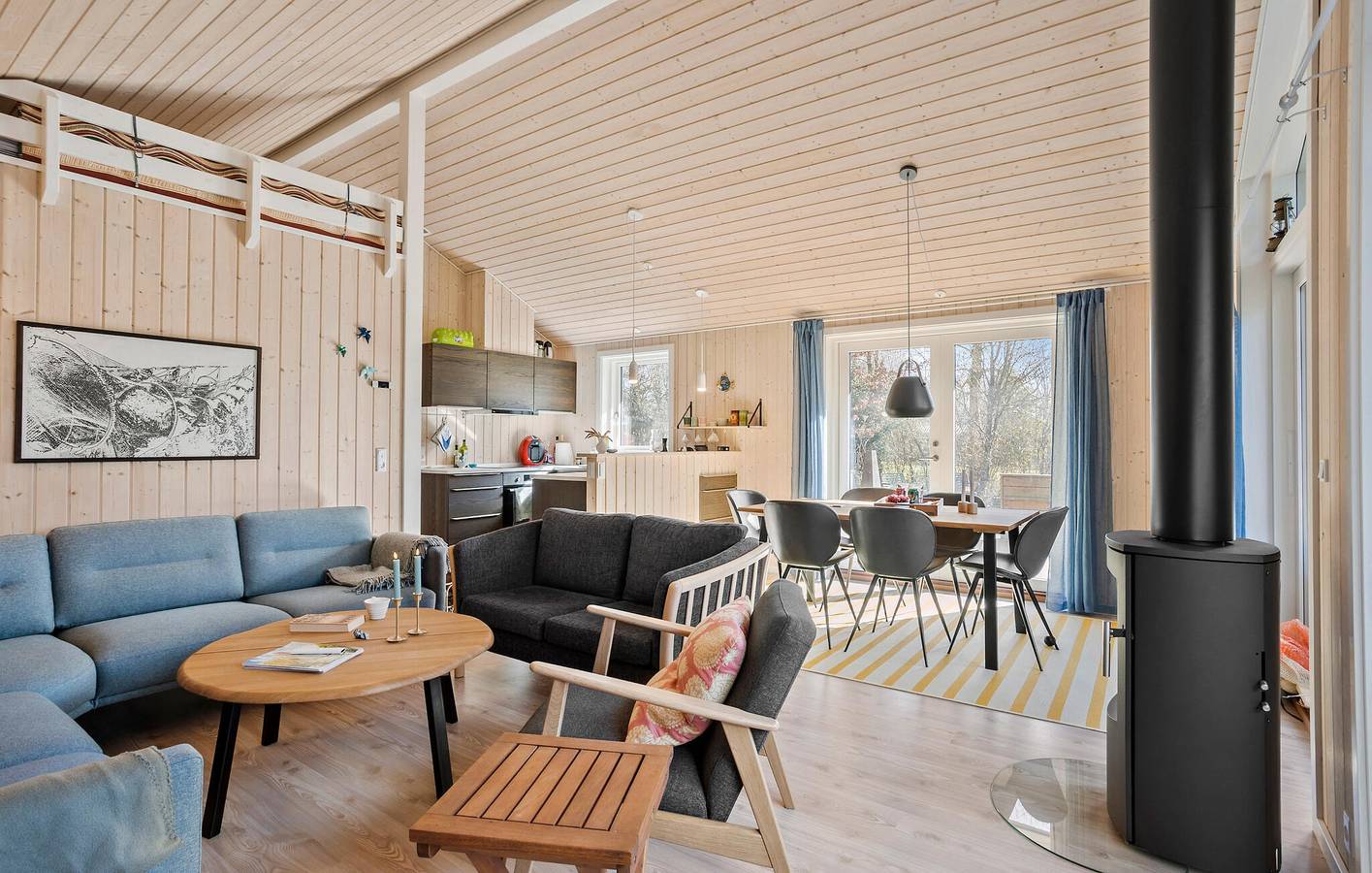 Holiday home for 6 people with garden in Humble, Langeland