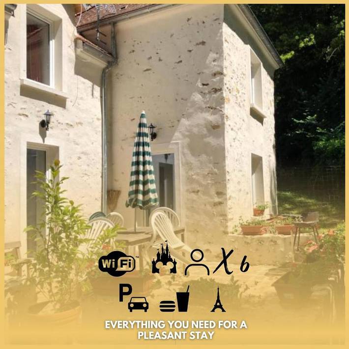Gîte pour 6 personnes, avec terrasse à Coulommiers (Seine-et-Marne)