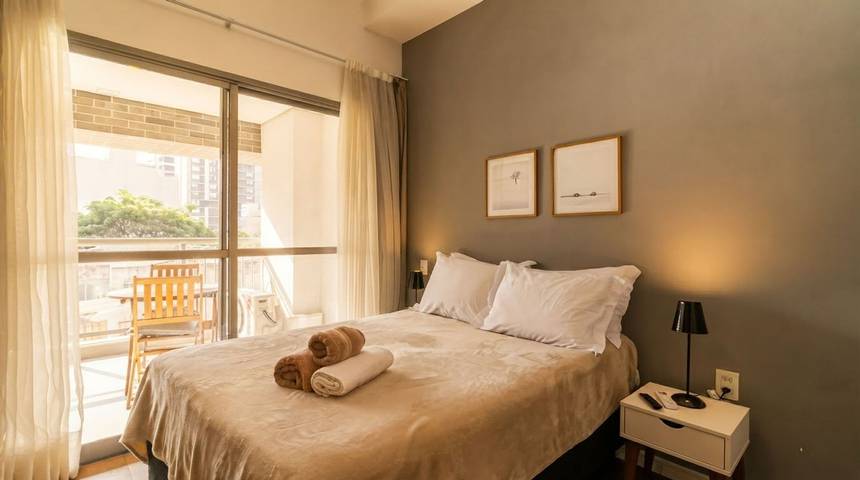 Monolocale per 2 persone, con balcone, con animali domestici - 1