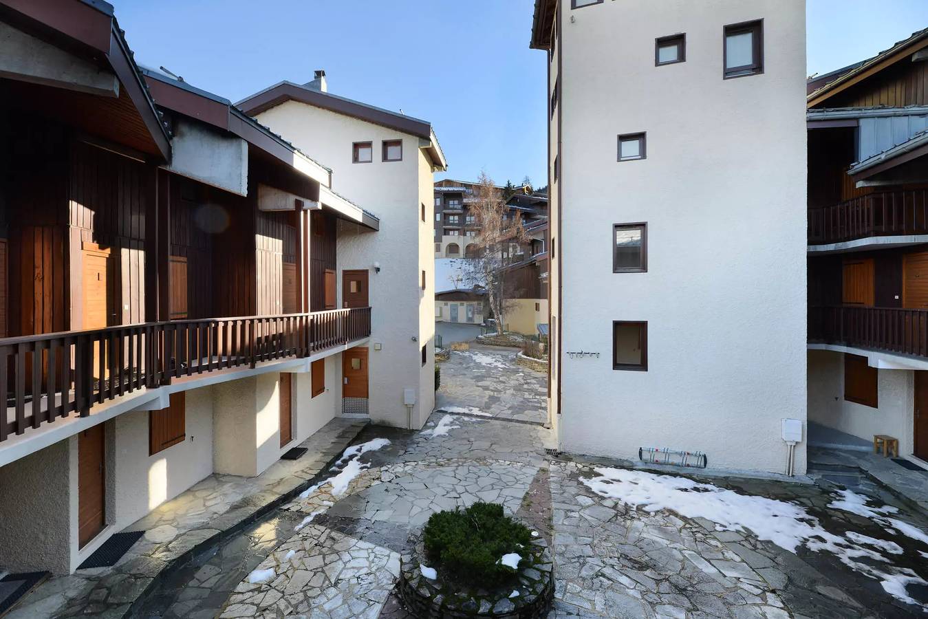 Entire studio, Superb studio cabin renovated very bright in La Plagne, Bellentre
