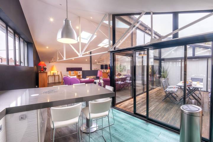 Appartement entier, Appartement de vacances pour 5 personnes avec jardin in Béthune, Région de Béthune