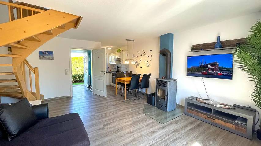 Ferienhaus für 4 Personen, mit Garten, mit Haustier in Thiessow
