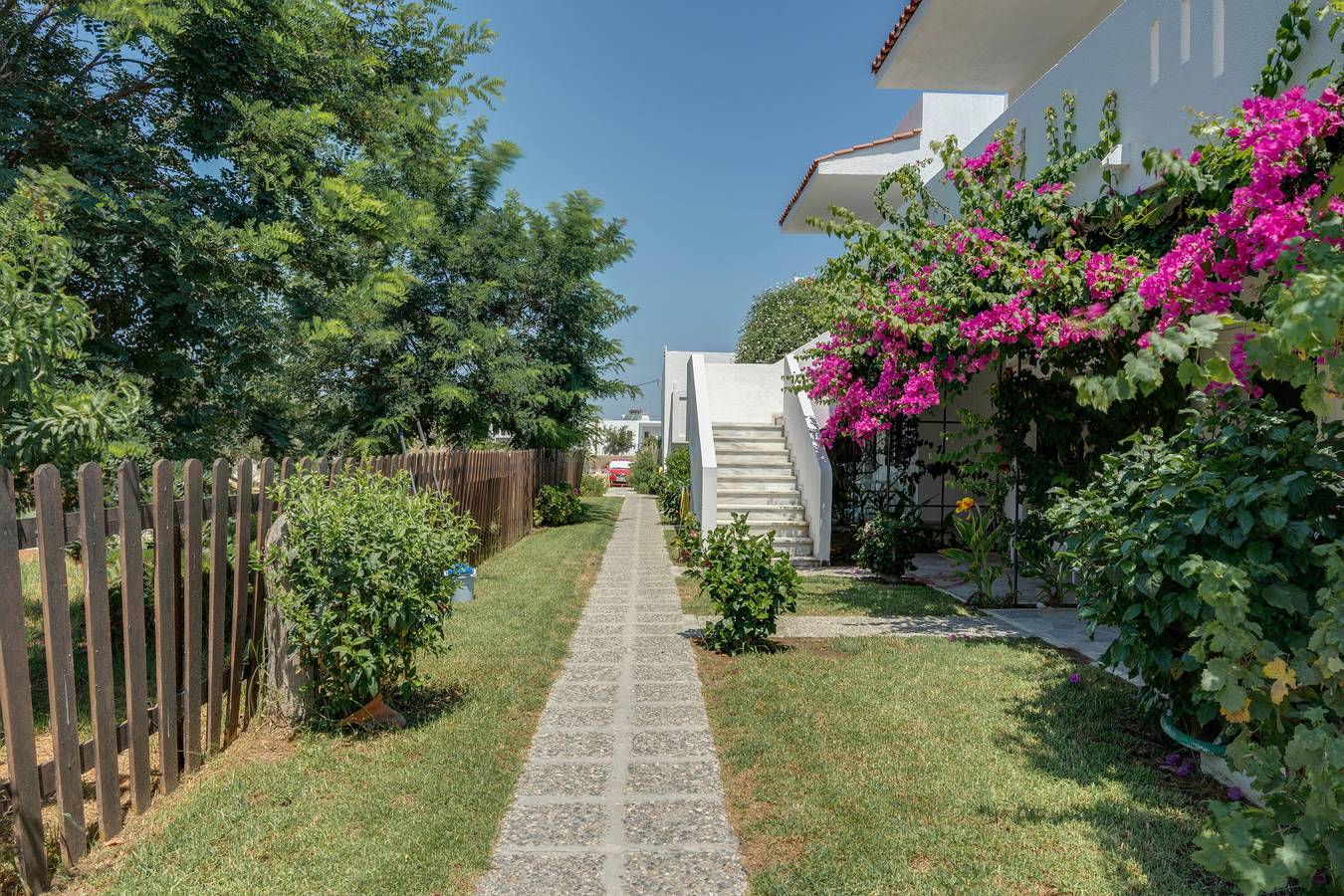 Bed and Breakfast 'Ilios and Irene 9' con terraza compartida, Wi-Fi y aire acondicionado. in Mastichari, Isla de Cos