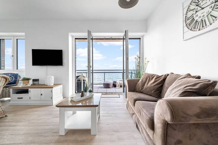 Ferienwohnung für 4 Personen, mit Balkon und Sauna sowie Whirlpool, mit Haustier in Olpenitz - 4