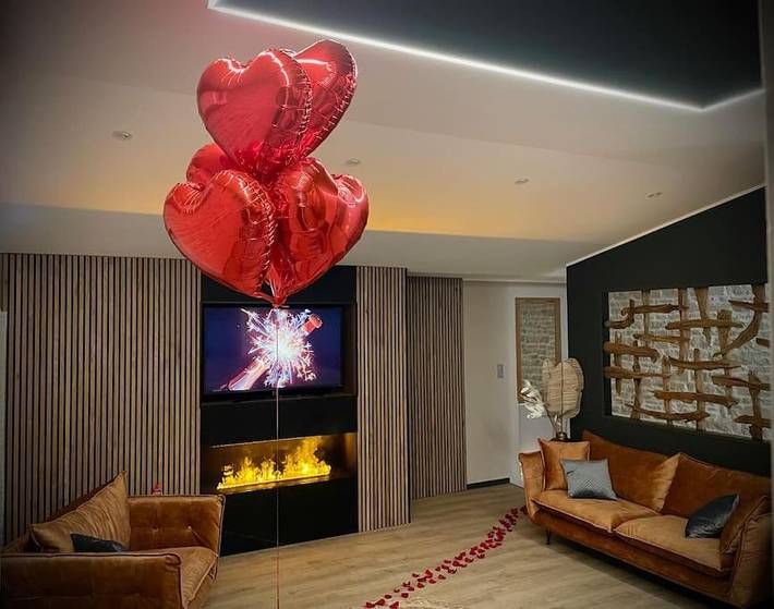 Location de vacances pour 2 personnes, avec jardin ainsi que jacuzzi et terrasse à Arçais - 3