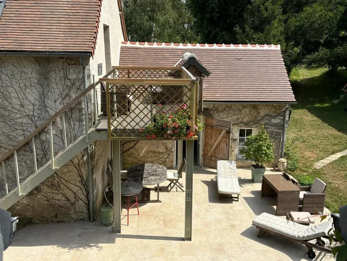 Appartement de vacances pour 2 personnes, avec jardin ainsi que balcon et vue - 1