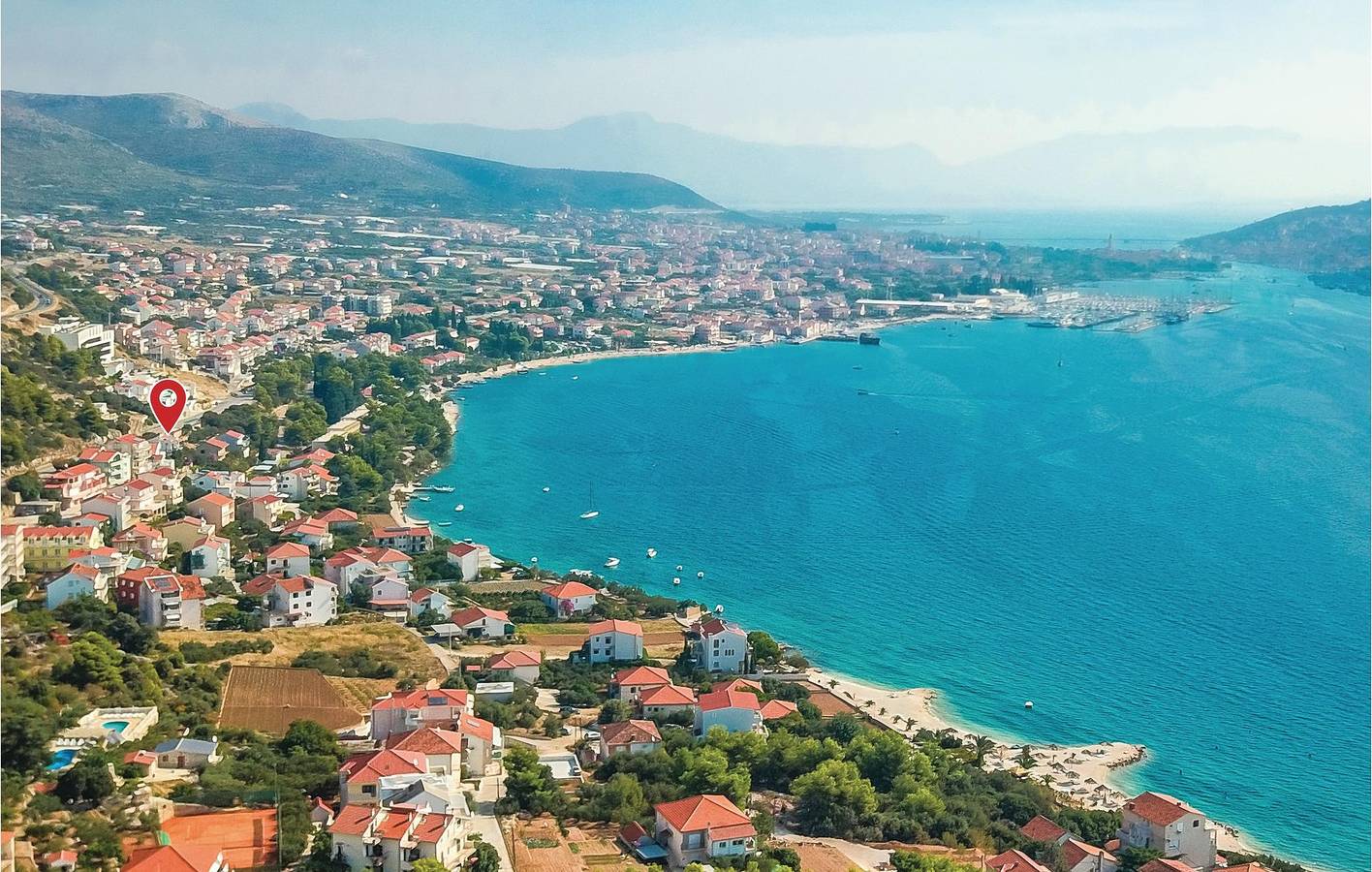 Ganze Ferienwohnung, Ferienwohnung für 3 Personen mit Terrasse in Trogir, Split-Dalmatien