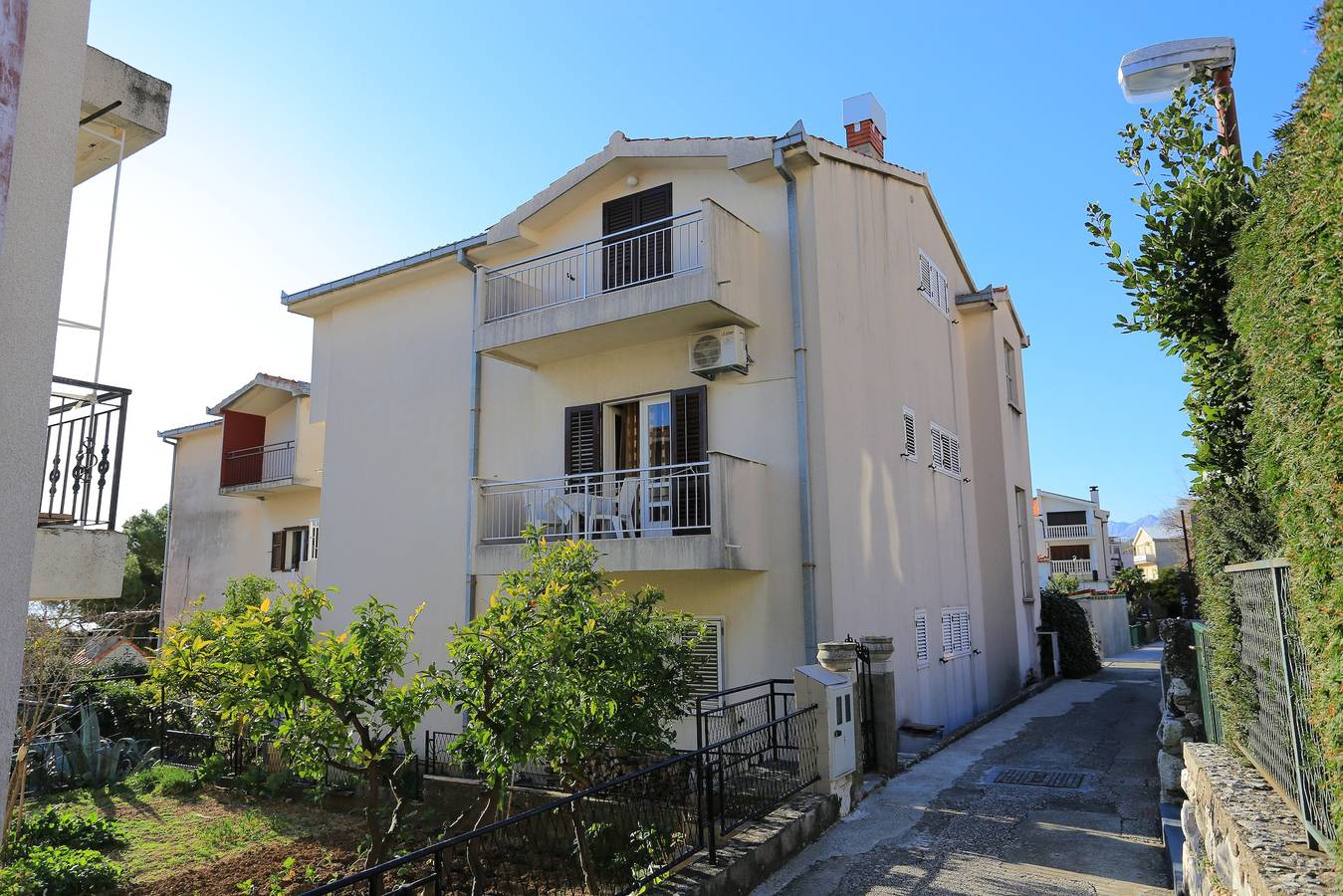 Cały apartament, Trzypokojowy apartament z balkonem i widokiem na morze Gradac, Makarska A-18151-a in Gradac, Riwiera Makarska