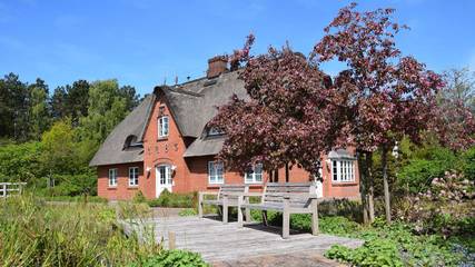 Ferienwohnung für 2 Personen, mit Garten und Sauna in Norddorf