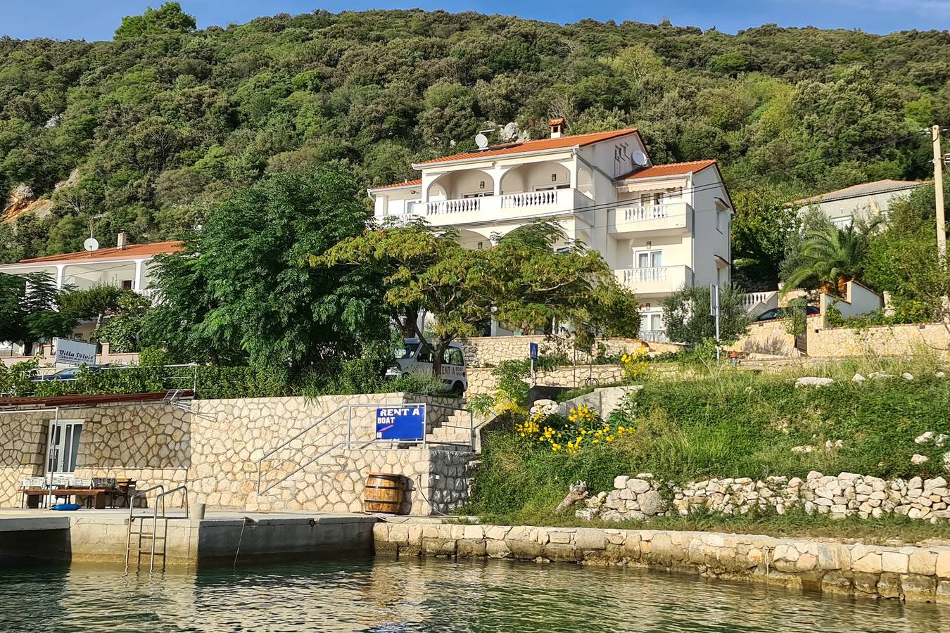 Ganze Wohnung, 1-Zimmer-Ferienwohnung am Strand Supetarska Draga - Gornja (Rab) A-11579-e in Lopar, Rab