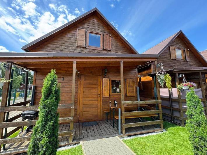 Ferienhaus für 6 Personen, mit Ausblick und Garten in Międzyzdroje