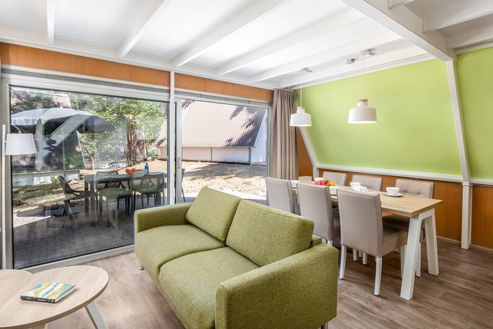 Bungalow für 6 Personen, mit Terrasse und Balkon/Terrasse in den Niederlande - 2