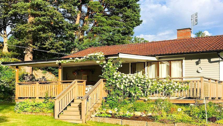 Ferienhaus für 5 Personen, mit Garten in Flen