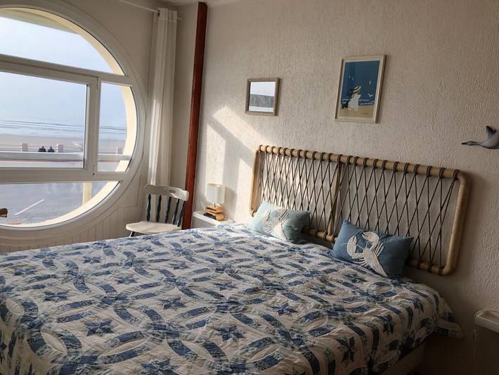 Appartement de vacances pour 4 personnes, avec Balcon ainsi que Terrasse et Vue dans Quend Plage