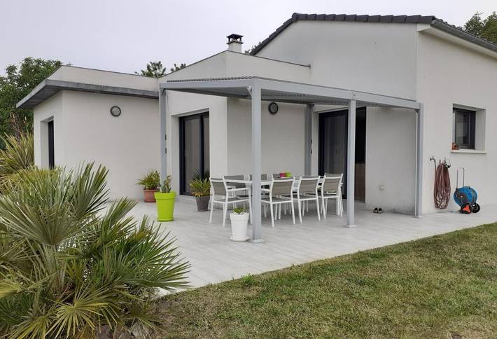 Cottage pour 2 personnes, avec terrasse et vue à Saint-Augustin