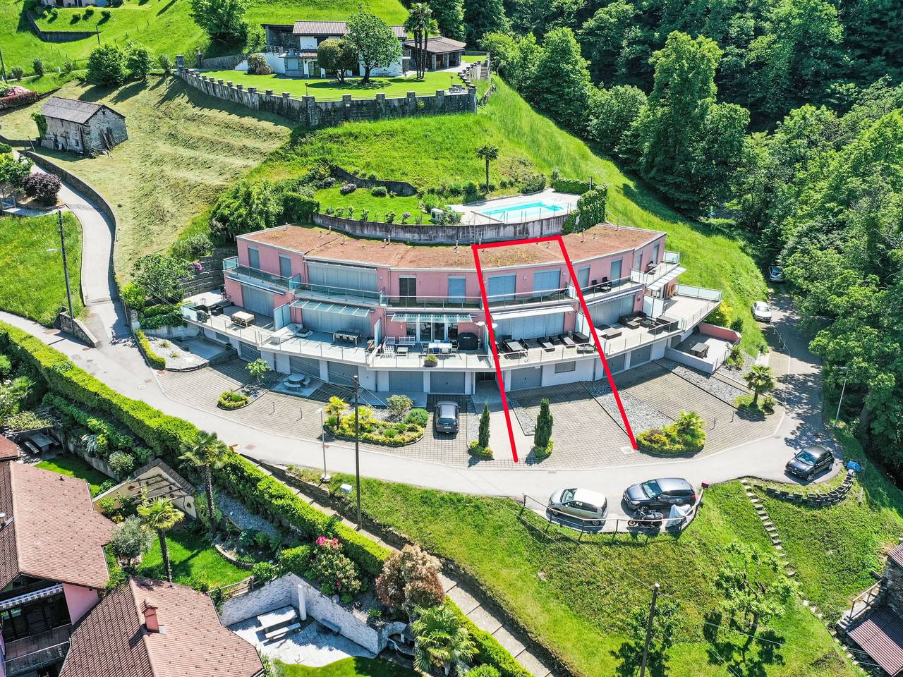 Ganze Wohnung, Splendid Maggiore View in Gambarogno, Lago Maggiore (Schweiz)