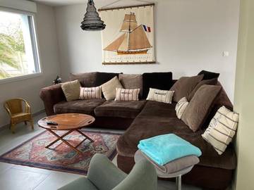 Gîte pour 6 personnes, avec jardin dans Plage du Ruguel