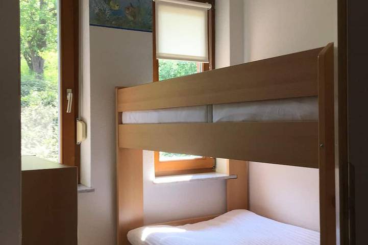 Appartement entier, 3 chambres à 6 Pers., Sauna, terrasse, 4 * commodités, emplacement au bord du lac in Seedorf (Sellin), Sellin