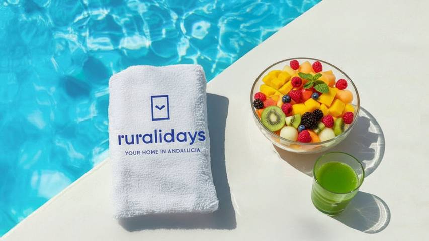 Casa rural para 9 personas, con jacuzzi además de balcón/terraza y piscina en Arenas - 3