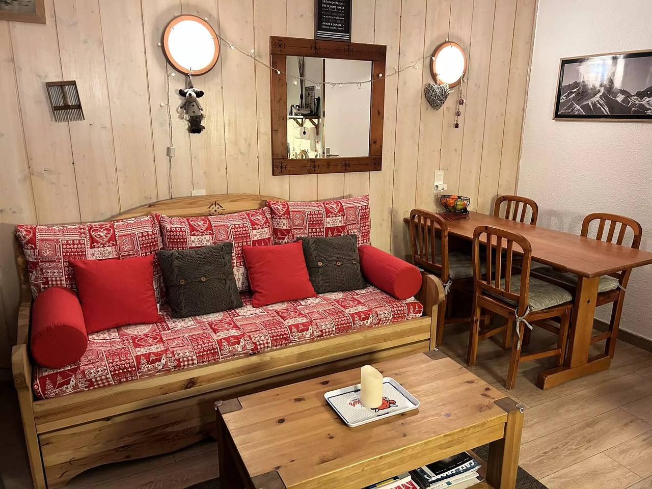 Appartement entier, Coquet T2 avec magnifique vue proche du télésiège Super Venosc in Vénosc, Les Deux Alpes