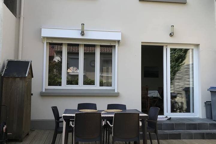 Location de vacances pour 8 personnes, avec Terrasse et Jardin à Wimereux