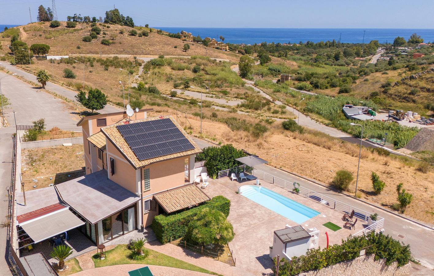 Retiro Trabia: Apartamento junto al mar con piscina in Trabia, Provincia de Palermo