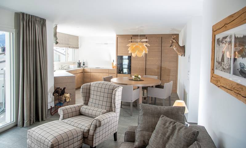 Hütte für 4 Personen, mit Balkon in der Lenzerheide