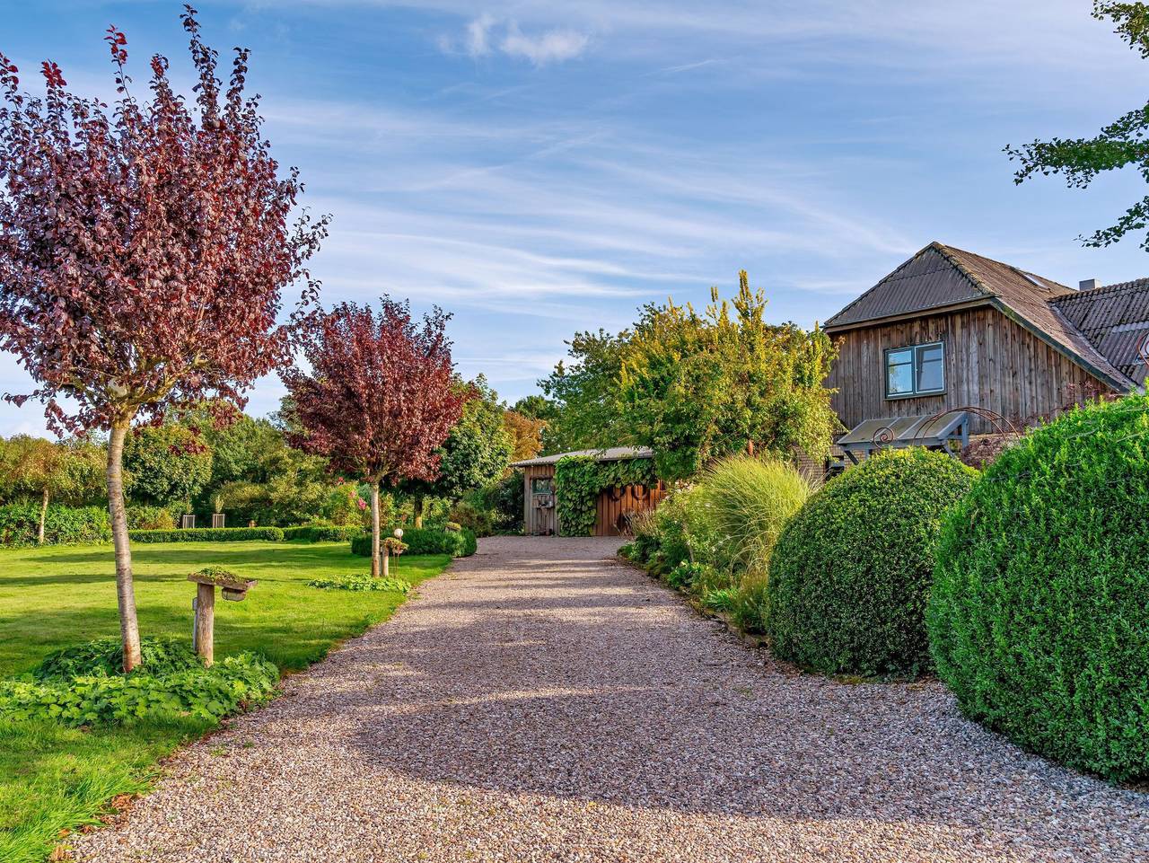 Ganze Ferienwohnung, Karla: stilvolles Apartment mit Terrasse und Garten - Ferienapartment Karla in Ahrenviölfeld, Grünes Binnenland