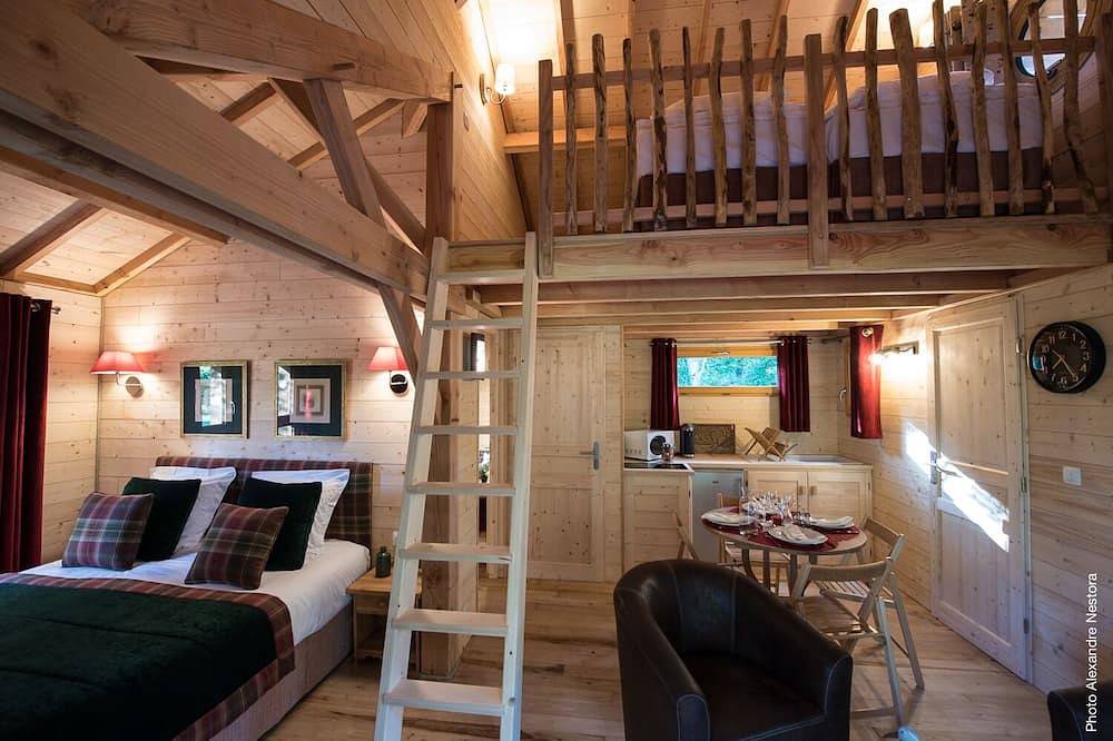 Luxuskabine Mit Spa In Bäumen in Montargis und Umgebung