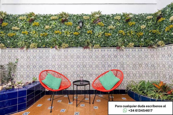 Casa de huéspuedes para 3 personas, con jardín y vistas en Costa del Sol