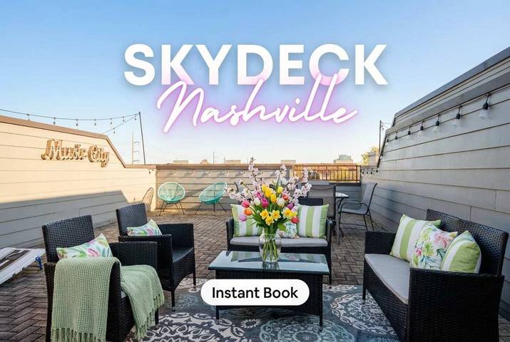 Vacation house for 10 people, with balcony, kid friendly in Nashville