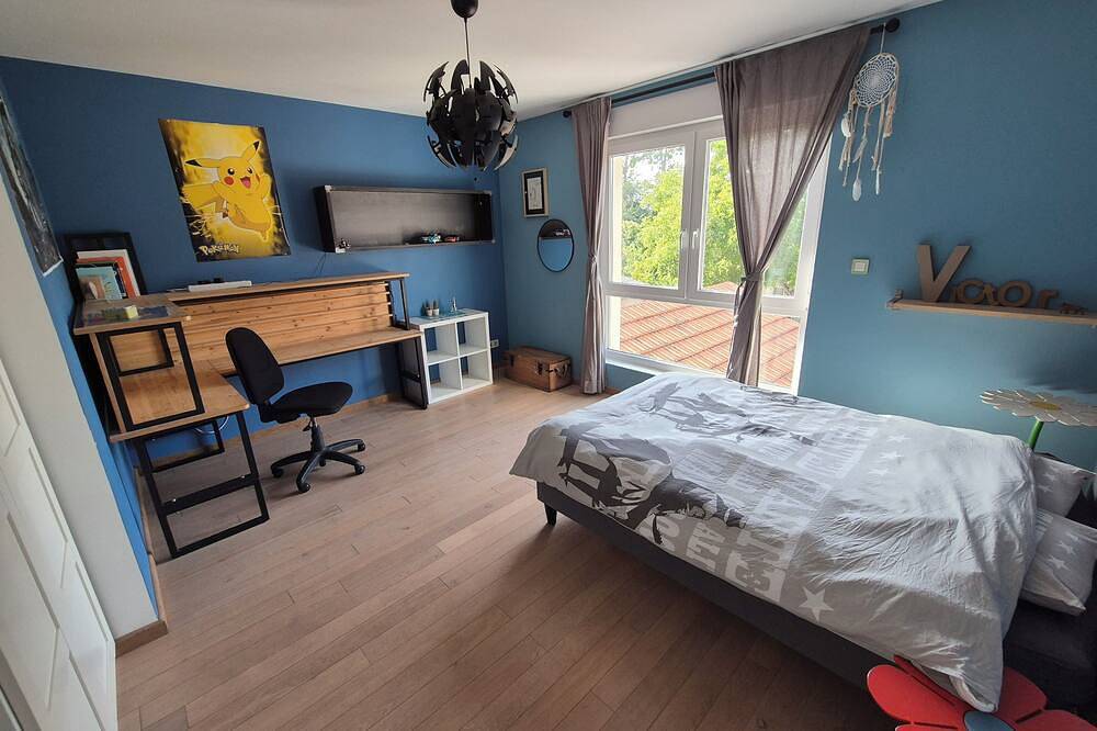 Large country house sleeps 14 - Garden - Nordic bath in Saargemünd