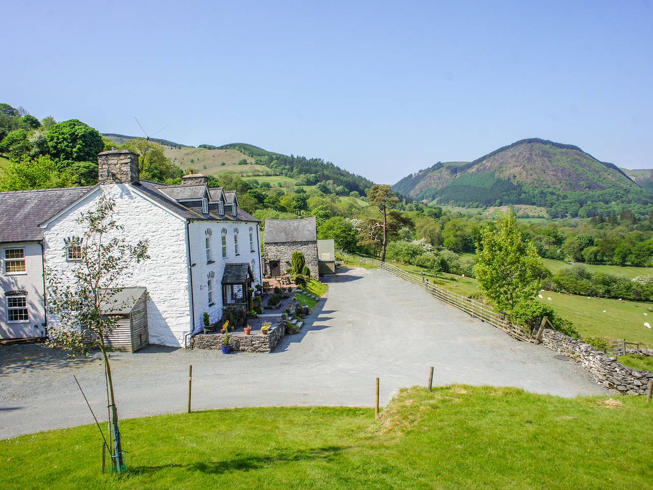 Pengwern in Llangynog, Powys