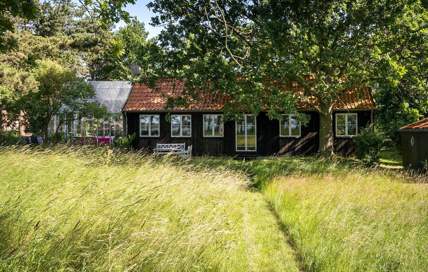 Feriehus for 10 personer med have in Svenske Østersøen