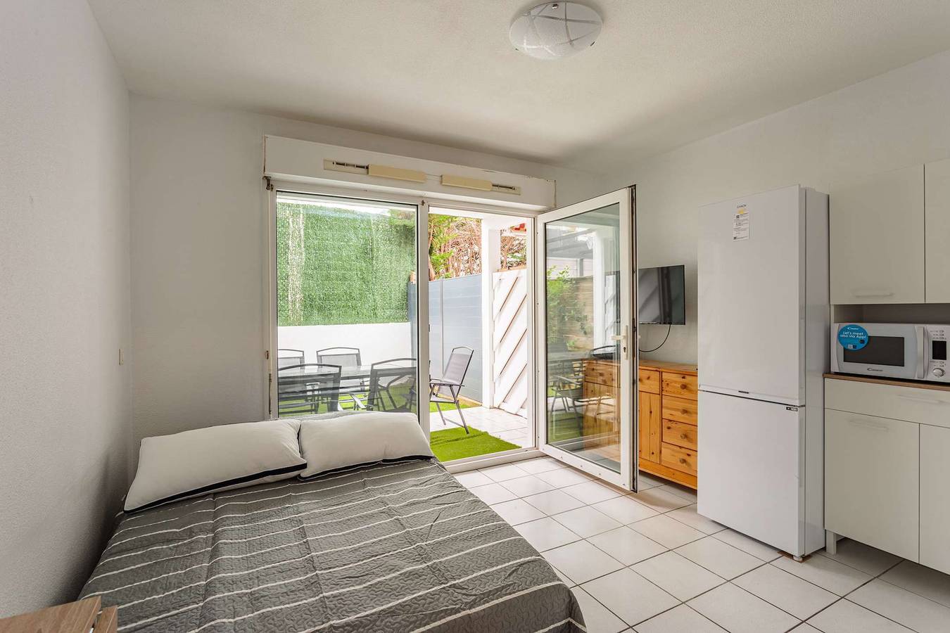 Apartamento entero, Apartamento de vacaciones para 4 personas con piscina in Hendaya, Region de Bayona