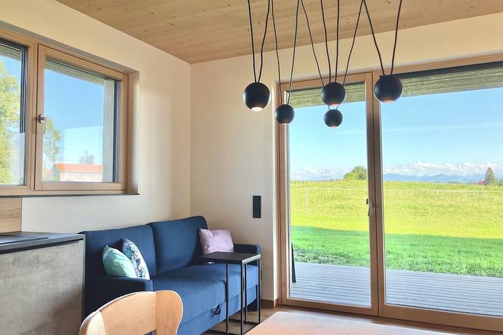 Ferienwohnung für 8 Personen, mit Terrasse und Garten in Haldenwang
